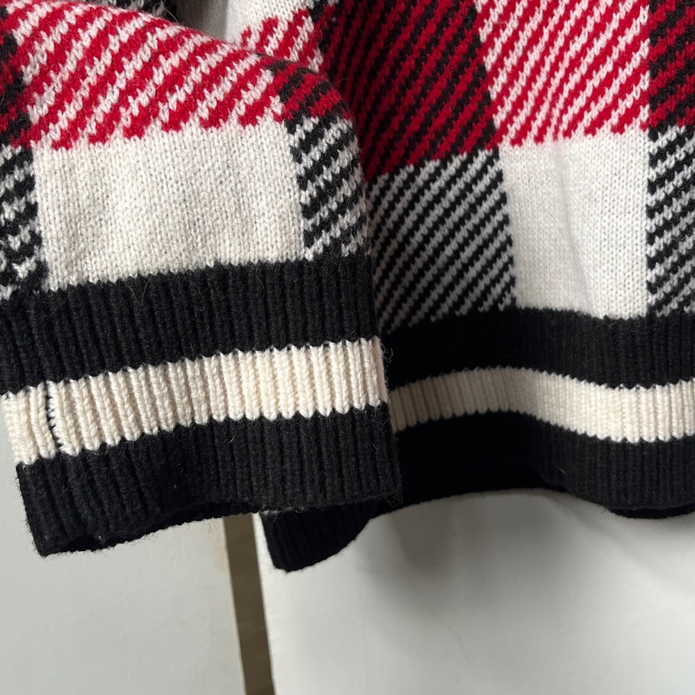 Rag & Bone Gabby V-Neck Preppy Wool Sweater - Picture 4 of 5
